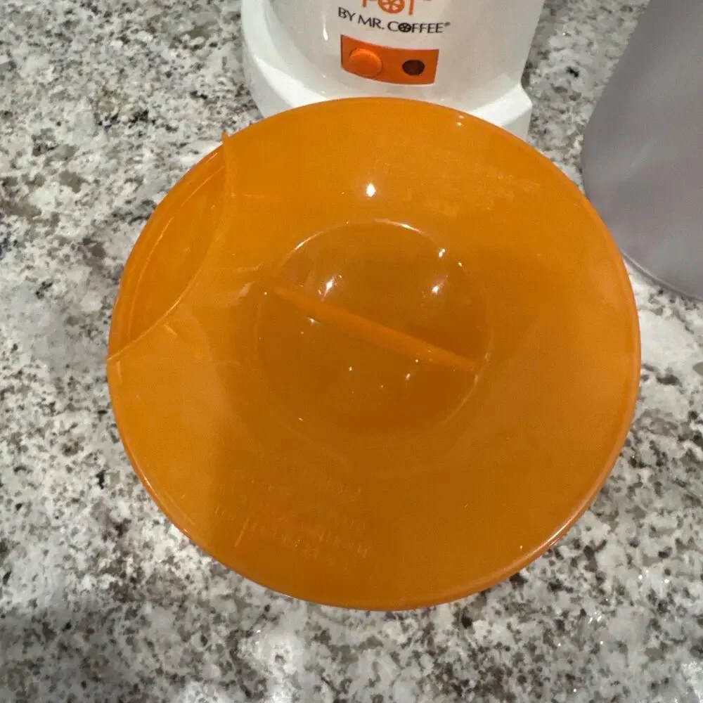 Mr Coffee Iced Tea Pot Maker 2 Quart Orange With Pitcher TM1.7 - TESTED